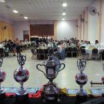 Entrega de premios del torneo de fútbol